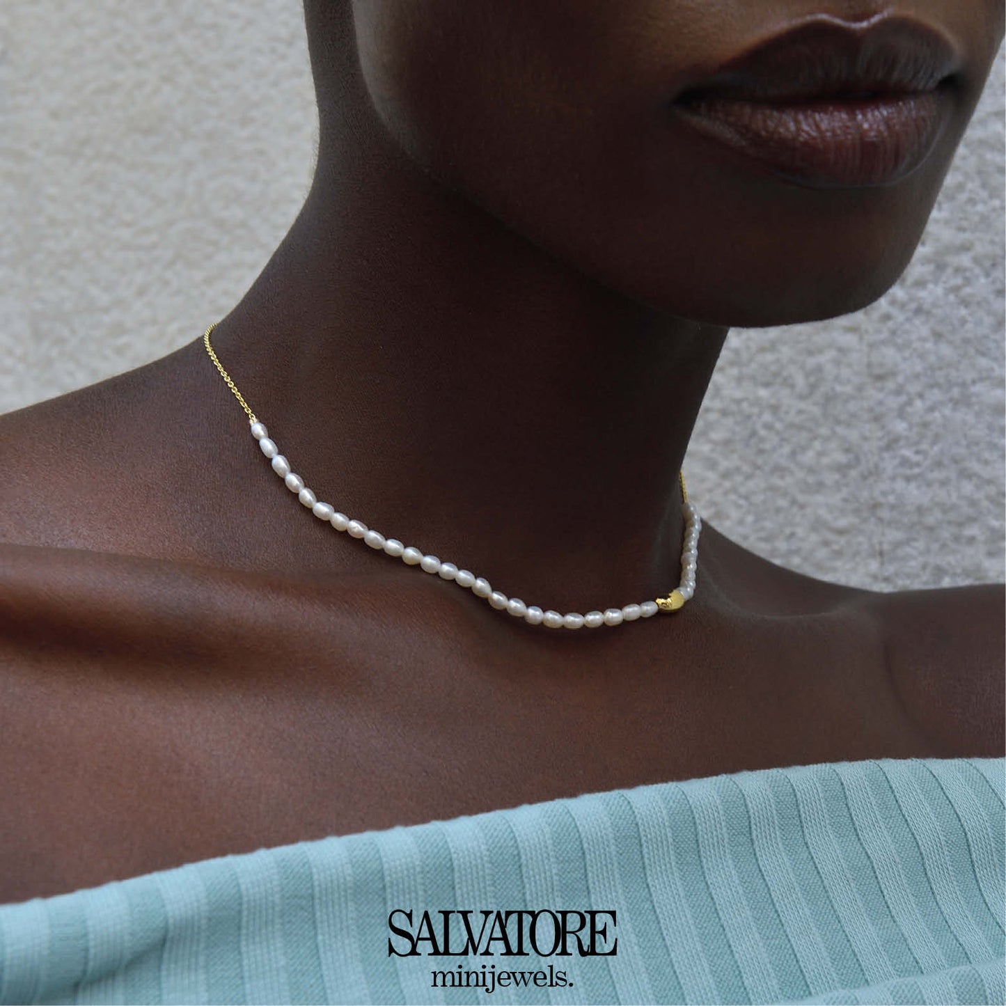Collar SALVATORE PERLAS RICE