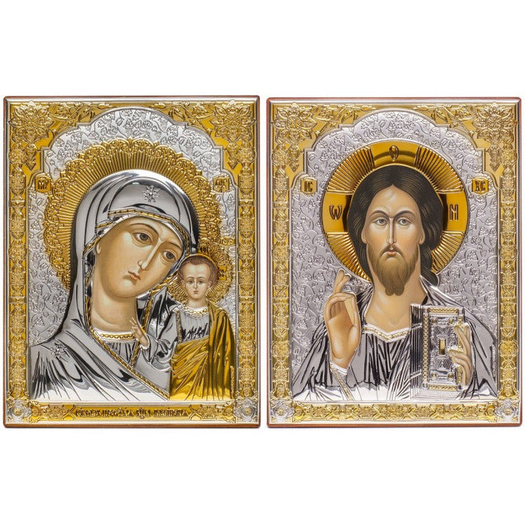 Iconos Bizantinos Arte en Plata