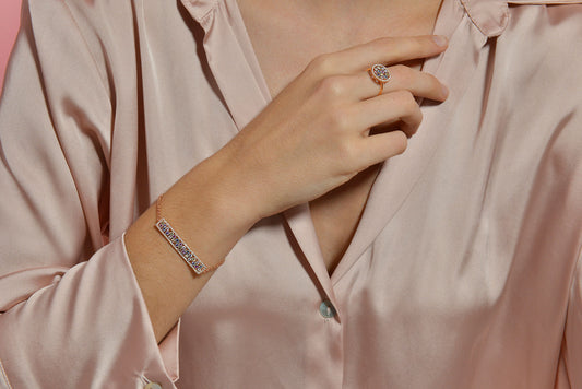 Pulsera Mum SAlVATORE · Tira Multicolor con Brillo