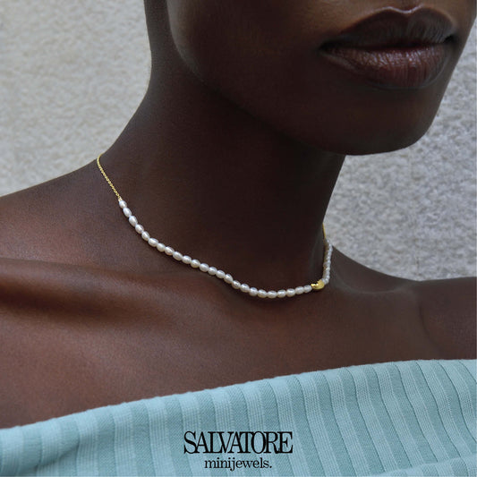 Collar SALVATORE PERLAS RICE